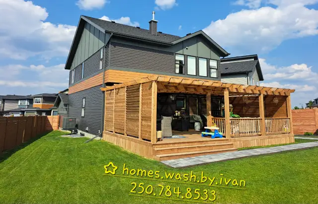 House Pressure Washing & Ext./Int. Window Cleaning 250-784-8533