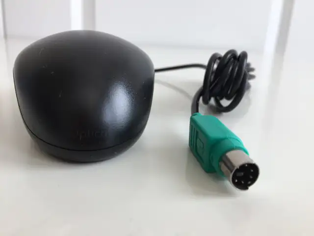 HP 2-buttons scroll wheel optical mouse PN 600553-002, 537748-00 - Photo 2