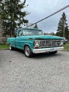 1968 Ford F250, 360 Big-block V8, Camper Special (52,000 km)