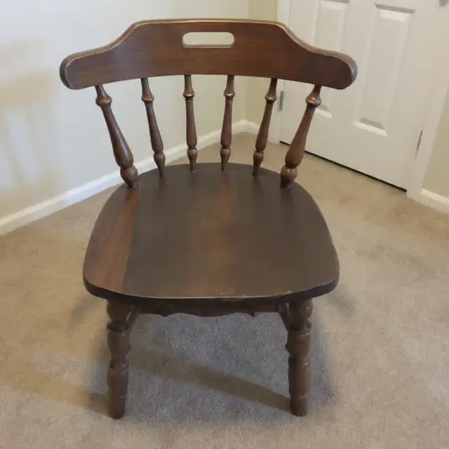 Solid wood Farmhouse/ Rustic chair