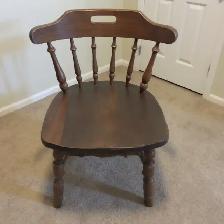 Solid wood Farmhouse/ Rustic chair