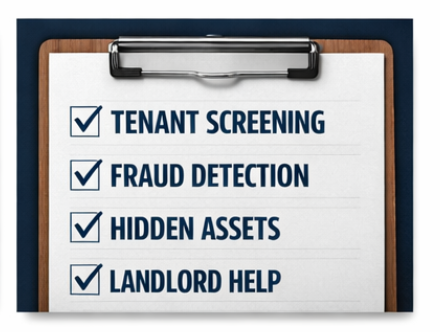 Real Estate Fraud Detection, Tenant Screening, Landlord Help GTA
