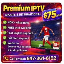 IP.T/V Sports Access – Every Game, Every League, No Blackouts