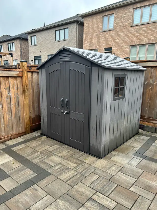 7 x 7 lifetime garden shed