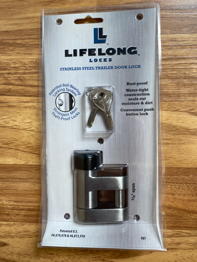 DOOR or COUPLER LOCK ... BRAND NEW