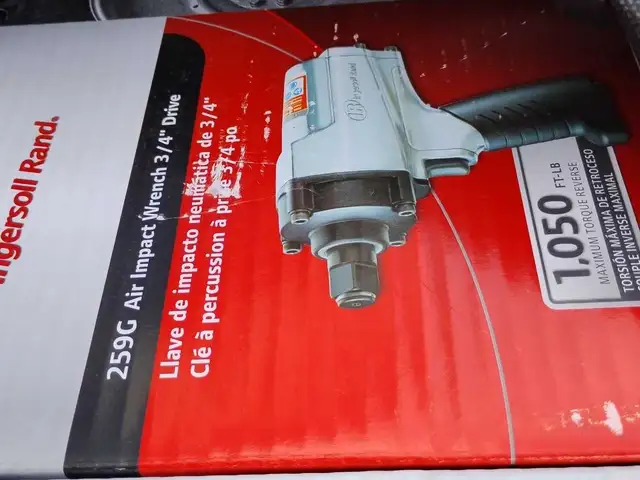 3/4 inch drive pneumatic impact Ingersoll Rand - Photo 3