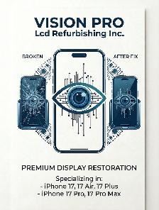iPhone screen/ LCD / Display Air-17 pro Max