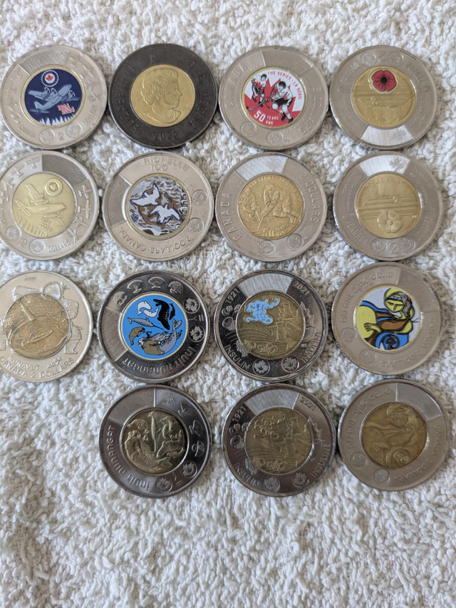 Canda's Commemorative Toonies