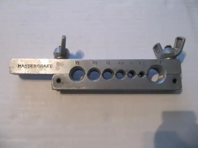 Vintage Mastercraft Cast Iron Drill Bit Drill Press Guide 1970s