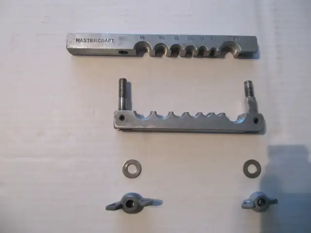 Vintage Mastercraft Cast Iron Drill Bit Drill Press Guide 1970s - Photo 2