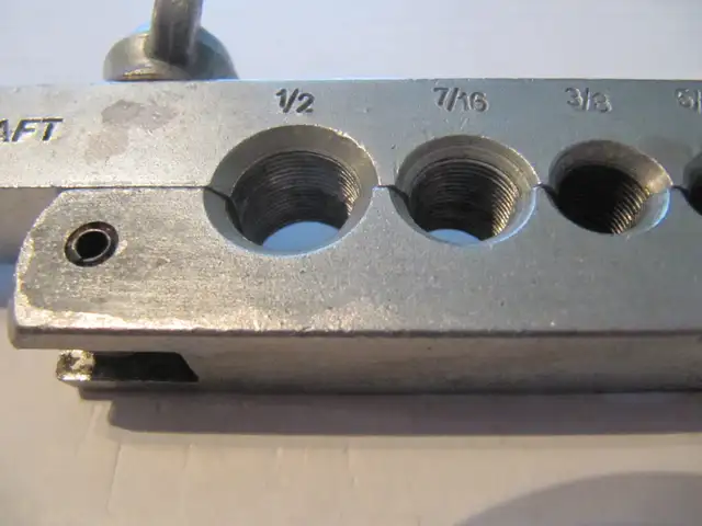 Vintage Mastercraft Cast Iron Drill Bit Drill Press Guide 1970s - Photo 7