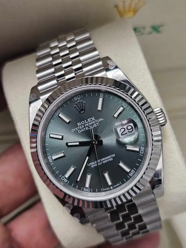 Rolex Datejust Green - Photo 2