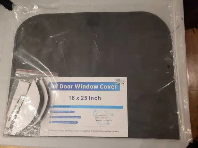 RV Door Window Cover