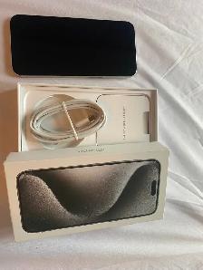 Like New iPhone 15 Pro Max 258GB White Titanium