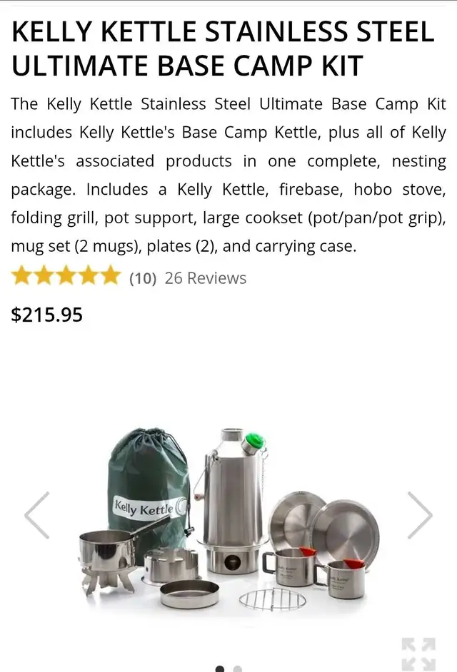 Kelly Kettle Camp Stove - Photo 6