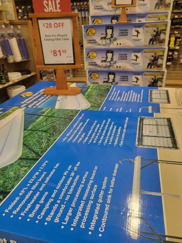 Folding Filleting Table - Photo 4