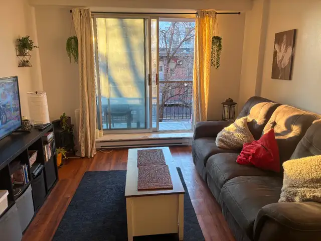 Grande chambre intime (toilette, balcon pour soi) metro Papineau - Photo 11