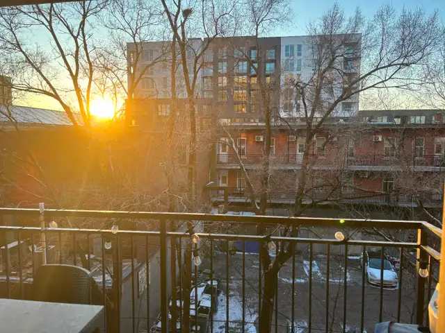 Grande chambre intime (toilette, balcon pour soi) metro Papineau - Photo 12