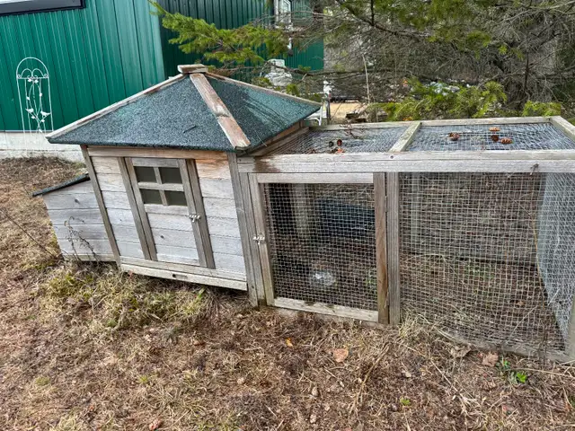 )))))Chicken coop /poulailler(((((