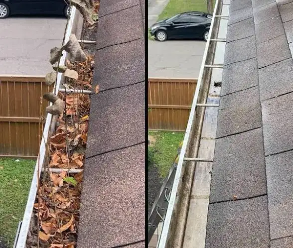 Spring evestrough cleaning - Photo 2