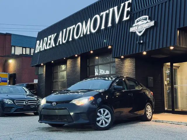 2014 Toyota Corolla 4dr Sdn CVT LE