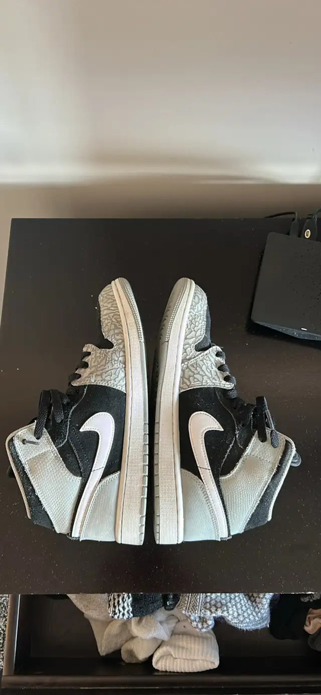 Jordan 1 mid elephant print size 8.5 mens - Photo 5