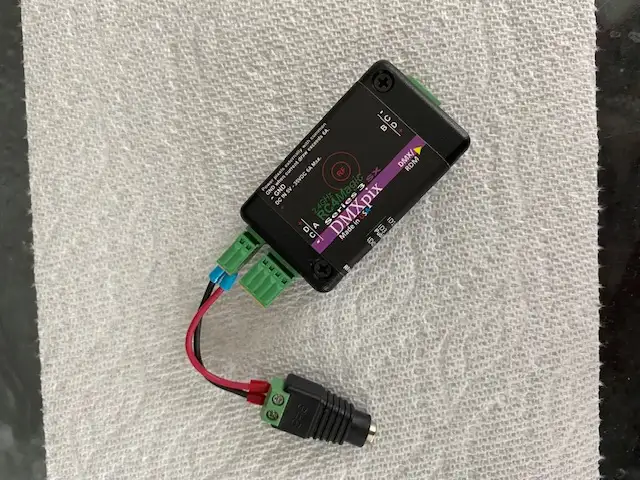(Wireless dimer DMX4 receiver)