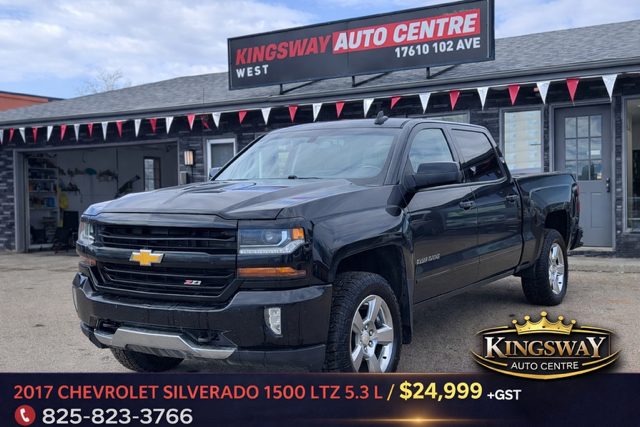 2017 CHEVROLET SILVERADO 1500 LTZ Z71 – 5.3L V8 – 4X4 – CREW CAB