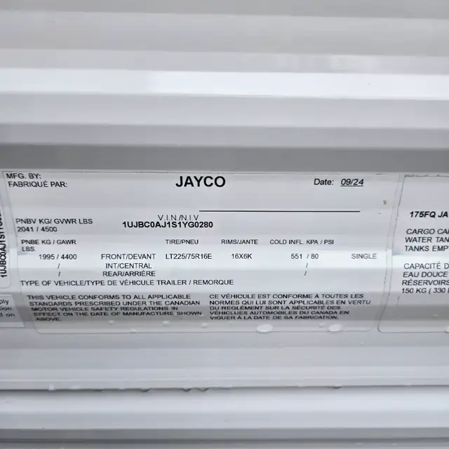 2025 Jayco 175FQ - Photo 4