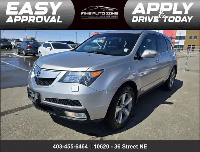 2010 Acura MDX Tech Pkg :LeatherBackup Cam DVD