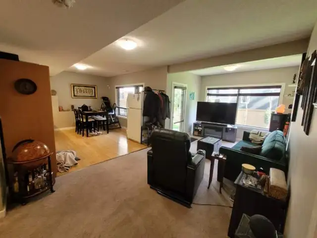 Bright and sunny 2 bedroom walkout basement