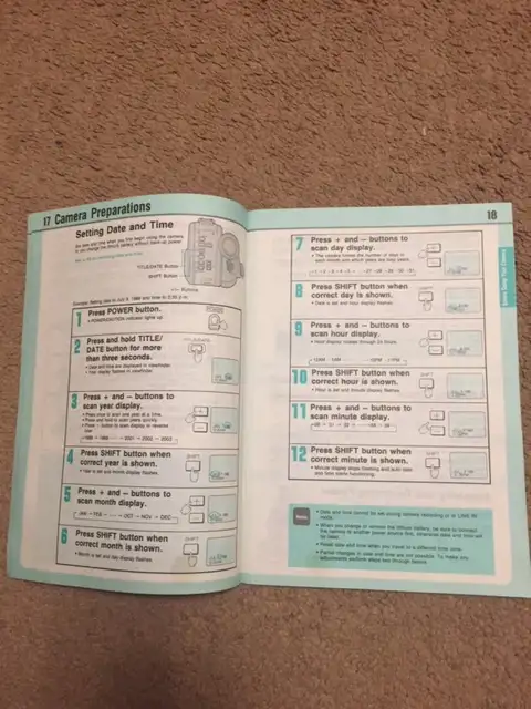 Original  Manual for CANON CAMCORDER E80/E808 - Photo 2