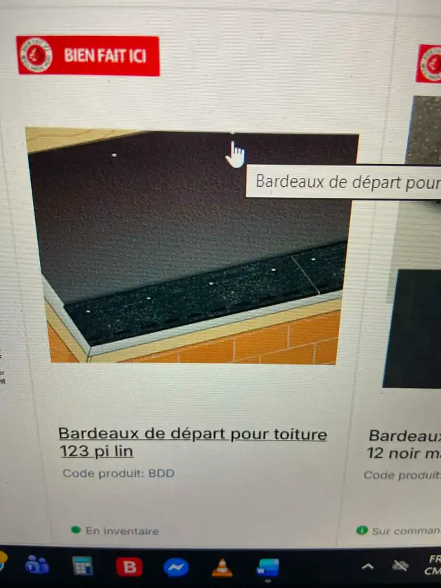 Bardeaux d'asphalte, bardeaux de départ, bardeau faîte - Photo 2