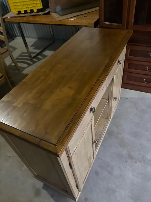 Free delivery used Wooden Buffet Sideboard Cabinet - Photo 7