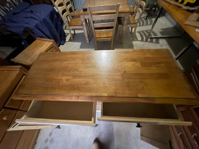 Free delivery used Wooden Buffet Sideboard Cabinet - Photo 9