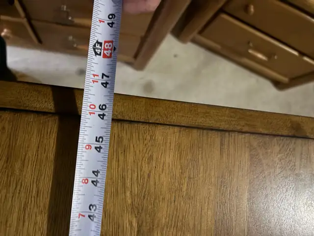 Free delivery used Wooden Buffet Sideboard Cabinet - Photo 10