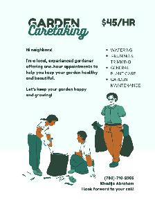 Garden Help for Seniors & Busy Homeowners