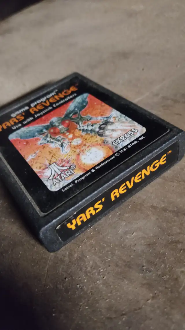 Yars revenge Atari cartridge - Photo 2