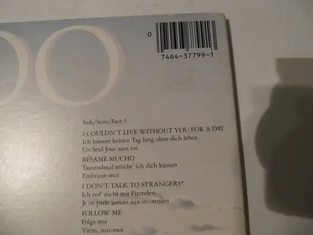 Placido Domingo My Life For A Song Vinyl LP Mint Condition 1983 - Photo 8