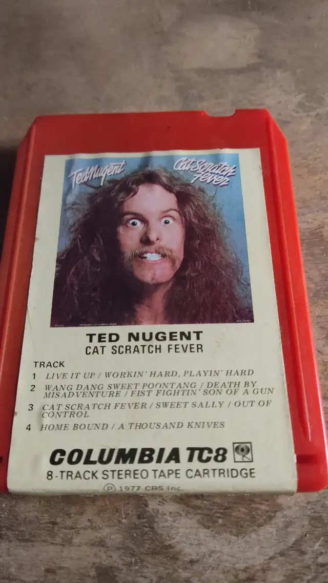 Ted Nugent 8 track