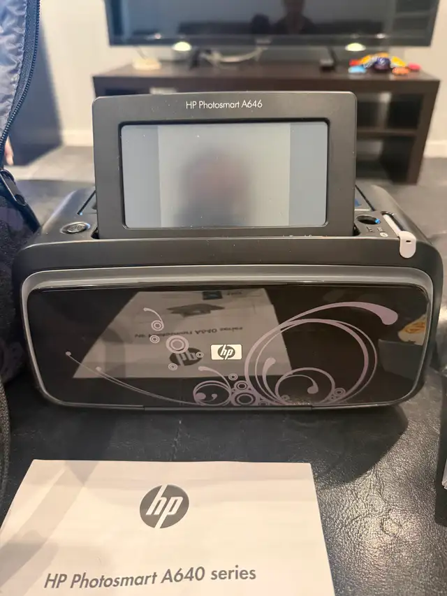 HP Photosmart A640 Portable Printer - excellent condition