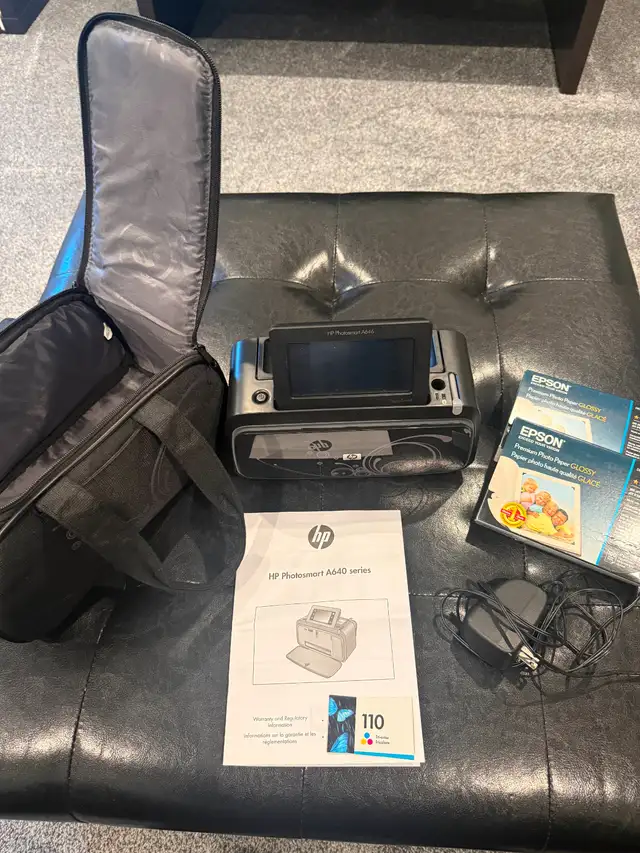 HP Photosmart A640 Portable Printer - excellent condition - Photo 3