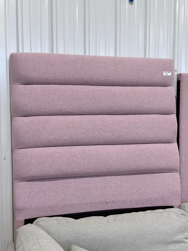 Twin sized bed frame with mattress - Photo 2