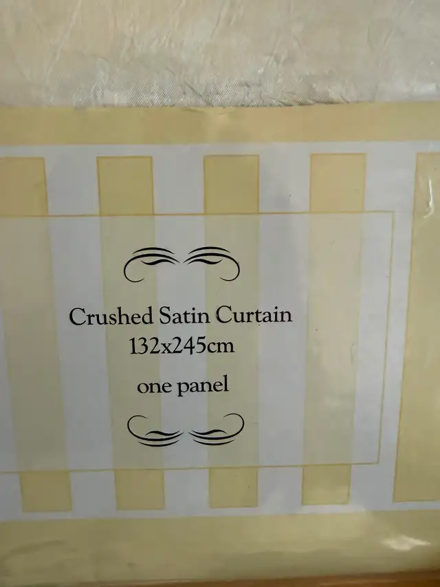 New Crushed Satin curtain Panels - Photo 2