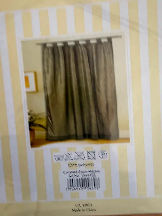 New Crushed Satin curtain Panels - Photo 4