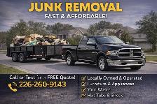 Junk Removal Windsor | Yard Clean Up | Same Day Service