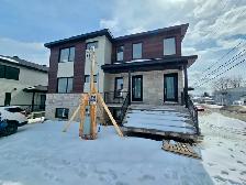 5½ NEUF STYLE CONDO (1300 pi²) – ÎLOT 8’   DOUCHE CÉRAMIQUE   TH