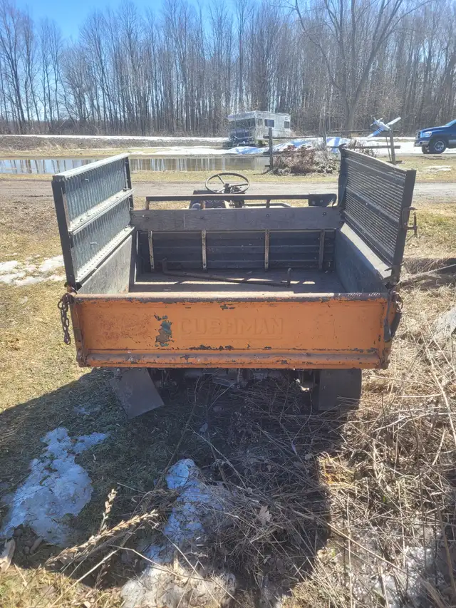 !!!!!   CUSHMAN WITH HUDRAULIC DUMPBOX 2 CYLINDER GAS  !! - Photo 5