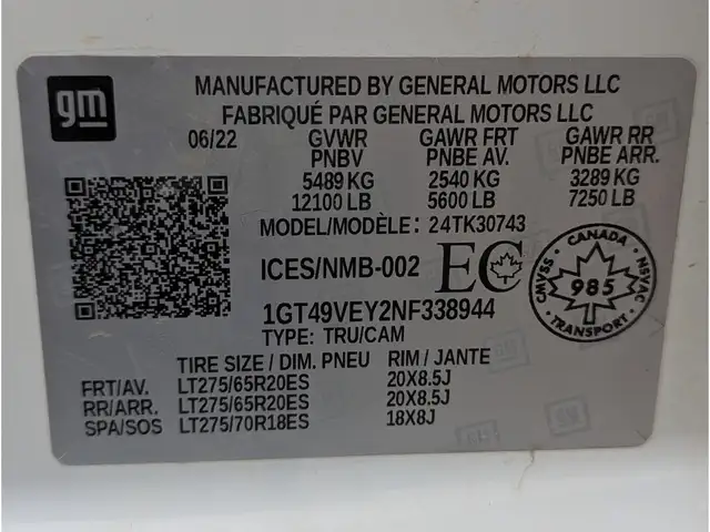 2022 GMC Sierra 3500HD AT4 6.6L Diesel/Touch Nav/Sunroof/Camera - Photo 27