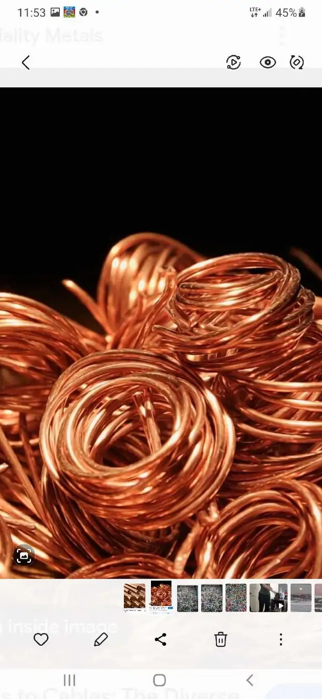 Looking for copper, brass and aluminum